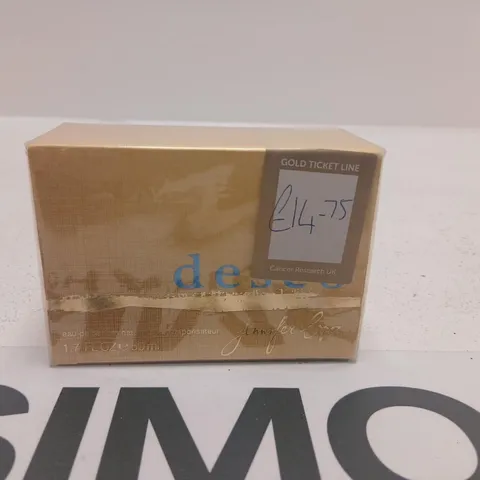 BOXED AND SEALED JENNIFER LOPEZ DESEO NEAU DE PARFUM 50ML