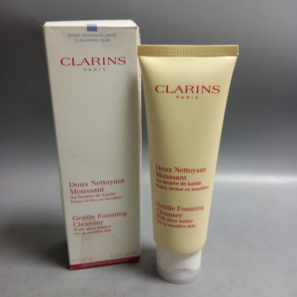 BOXED CLARINS GENTLE FOAMING CLEANSER 125ML
