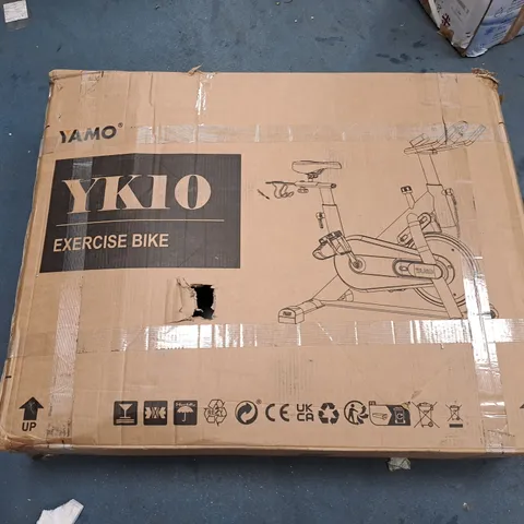 YAMO YK10 EXERCISE BIKE – BOXED - COLLECTION ONLY