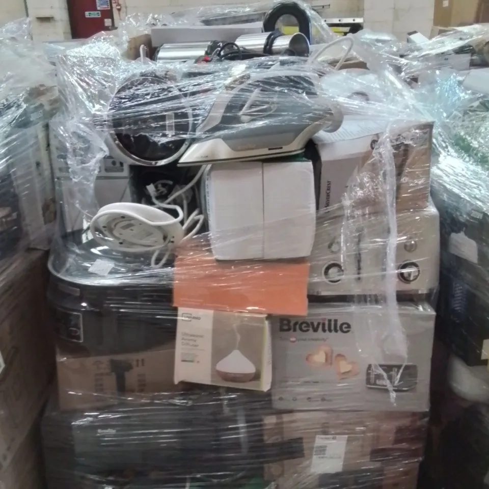 PALLET CONTAINING A LARGE QUANTITY OF ELECTRICAL PRODUCTS TO INCLUDE;KETTLE,HEATED BLANKET,DIFFUSER 