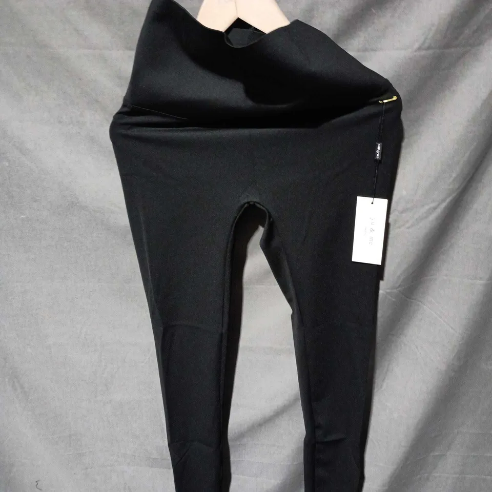 YU & ME PARIS BLACK LEGGINGS – M/L, 72% NYLON / 28% ELASTANE