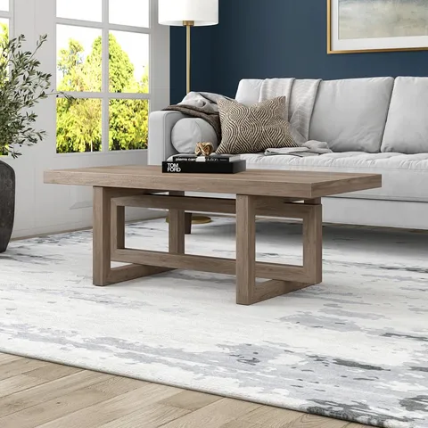 BOXED ALLYA WIDE RECTANGULAR COFFEE TABLE 