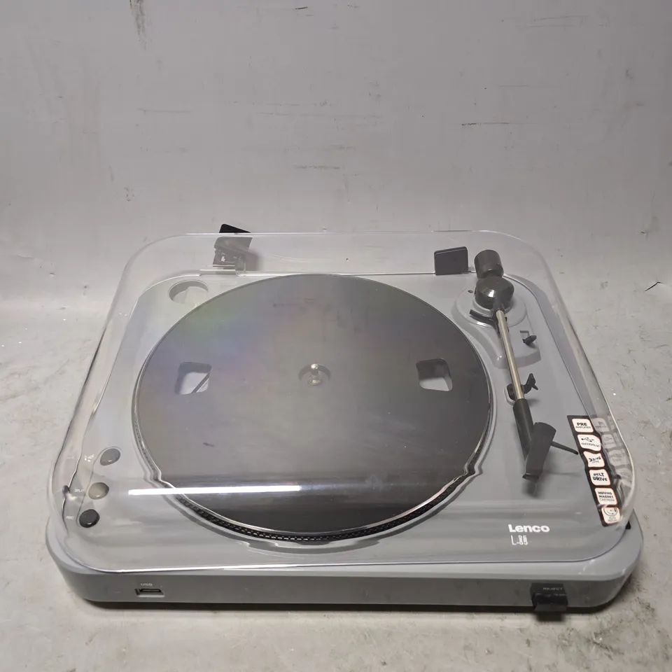 LENCO L-85 TURNTABLE IN GREY