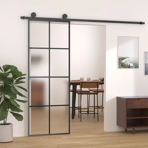 BOXED RAYAN GLASS SLIDING DOOR 