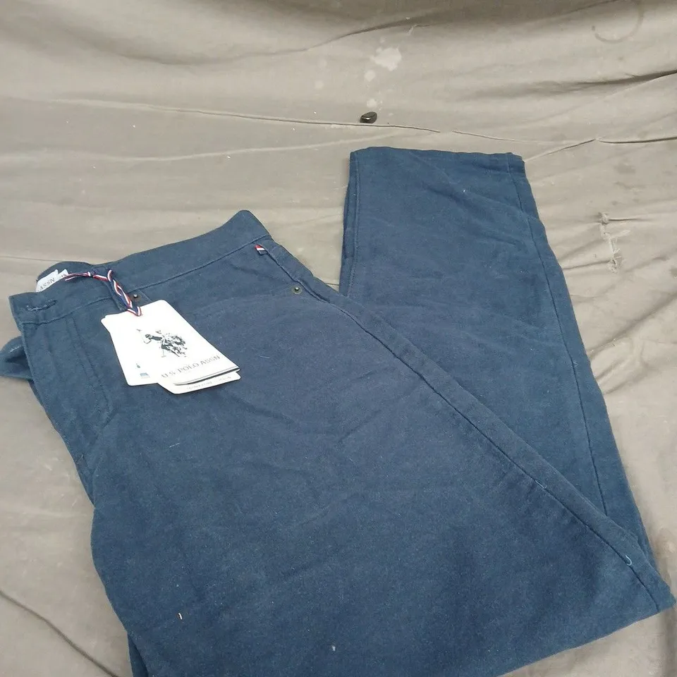 US POLO ASSN NAVY BLUE JEANS SIZE 34 R 