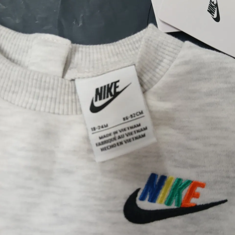 NIKE KIDS SWEATSHIRT – GREY, 18-24M