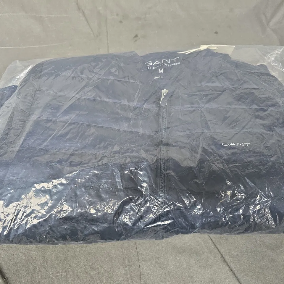 GANT LIGHT PADDED BOMBER JACKET – EVENING BLUE – SIZE M