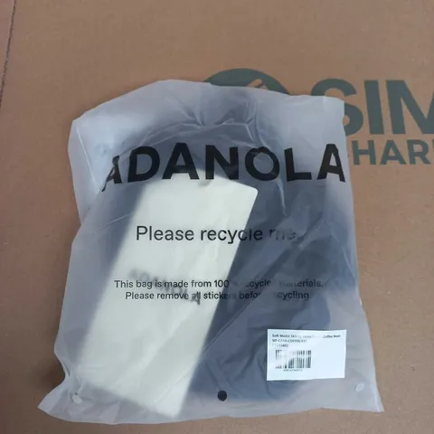 ADANOLA SOFT MODAL SKINNY STRAP CAMI - COFFEE BEAN, XXL