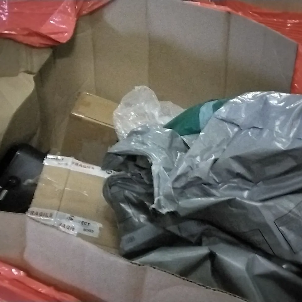 PALLET OF ASSORTED PRODUCTS TO INCLUDE; CEIKEN UMBRELLA, CUTTING MATT AND TRAMPOLINE