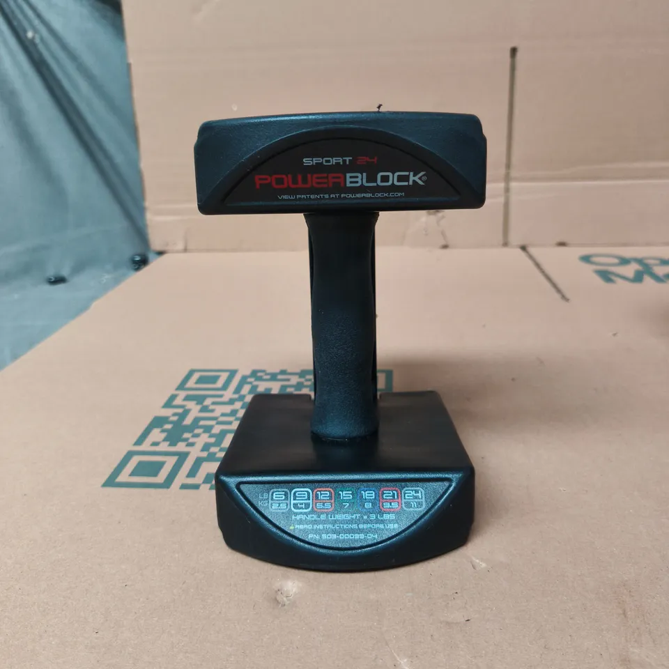 ADJUSTABLE DUMBBELLS DEVICE UNBOXED