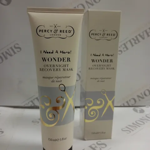 BOXED PERCY & REED I NEED A HERO! WONDER OVERNIGHT RECOVERY MASK 150ML