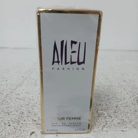 BOXED AND SEALED AILEU FASHION POUR FEMME EAU DE PARFUM 100ML