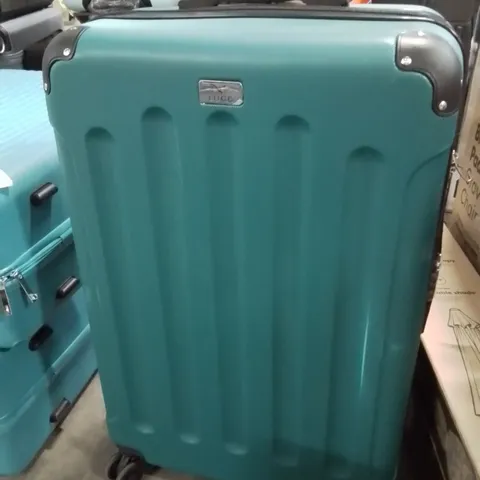 LUGG TRAVEL SUITCASE GREEN