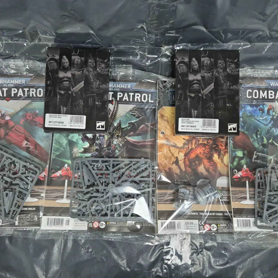 SMALL ASSORTMENT OF WARHAMMER 40K ITEMS