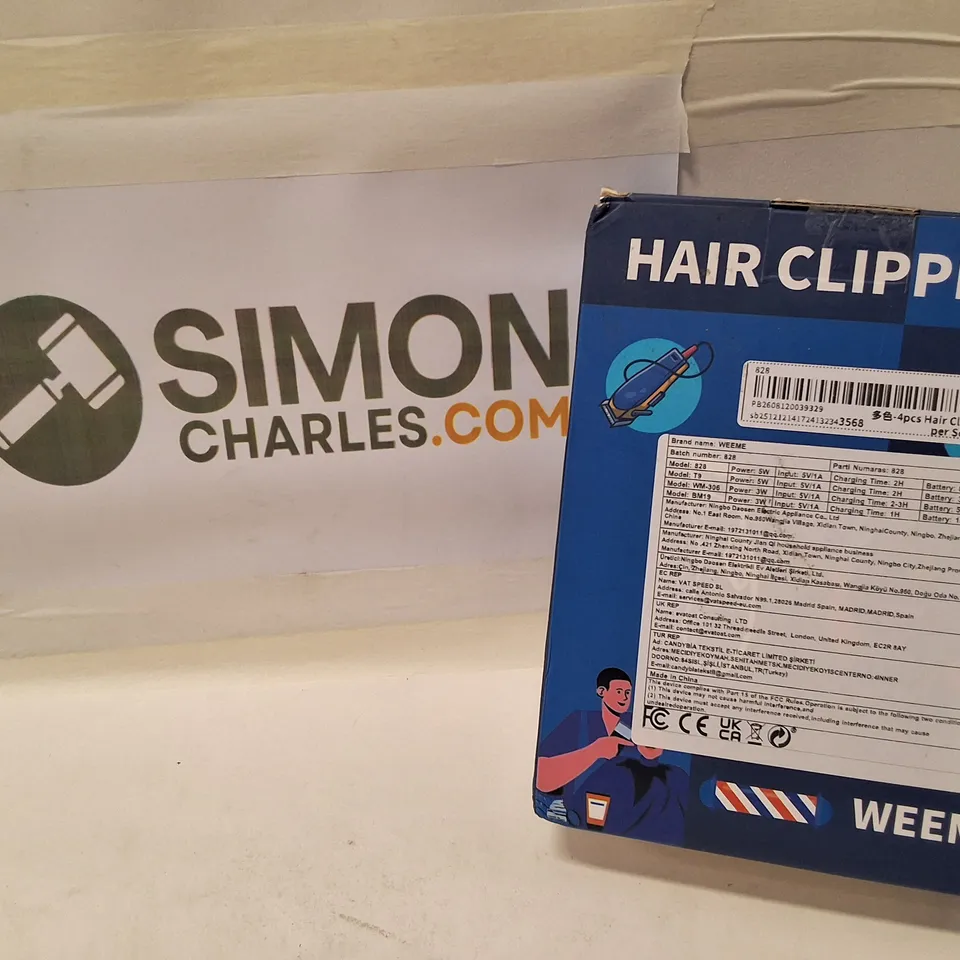WEEME HAIR CLIPPERS – BOXED