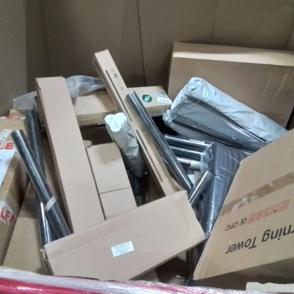 PALLET OF ASSORTED HOUSEHOLD GOODS AND PRODUCTS TO INCLUDE;NONSTICK COOKWARE SET,SCOOTER,PAPER SHREDDER