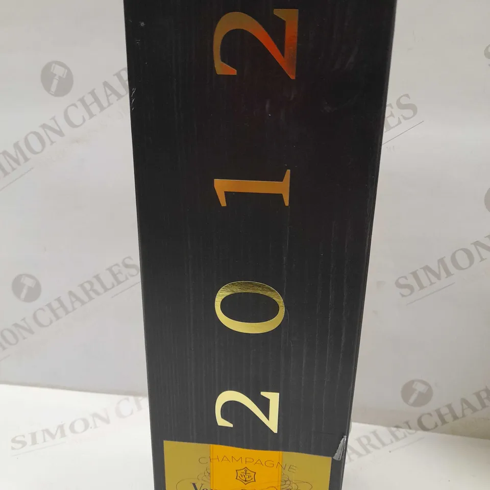 BOXED VEUVE CLICQUOT 2012 VINTAGE CHAMPAGNE 750ML