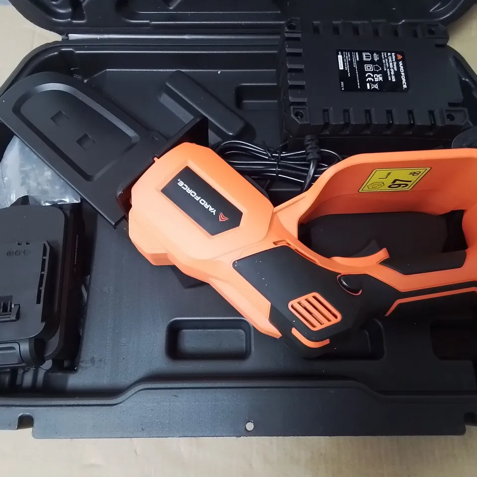 BOXED YARDFORCE CORDLESS 20V PRUNNING SAW 