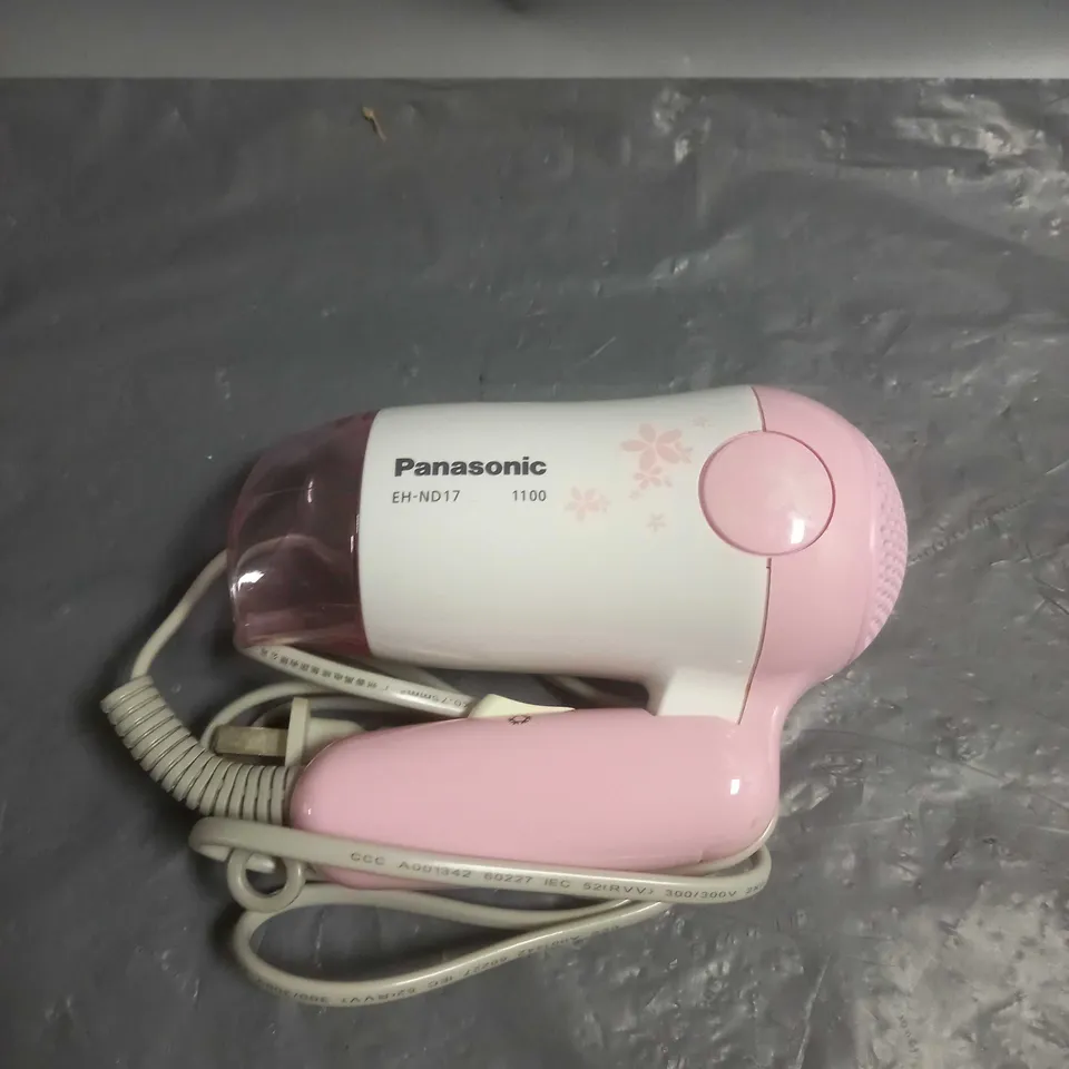 PANASONIC TRAVEL HAIRDRYER 1100W EH-ND17