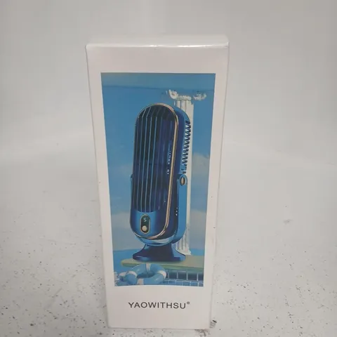 YAOWITHSU MINI DESK FAN – BLUE