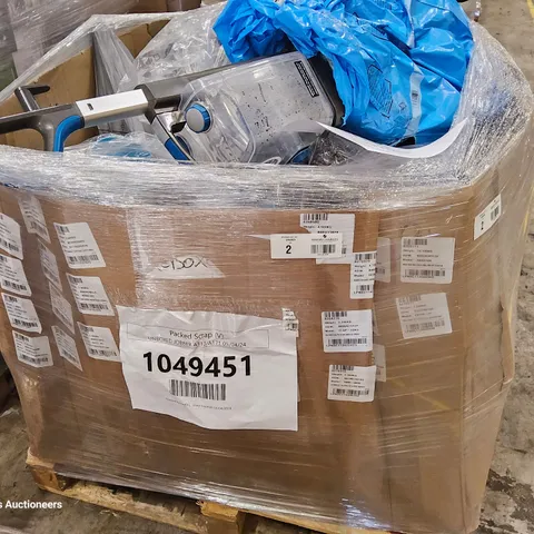 PALLET OF APPROXIMATELY 23 UNPROCESSED RAW RETURN HOUSEHOLD AND ELECTRICAL GOODS TO INCLUDE;