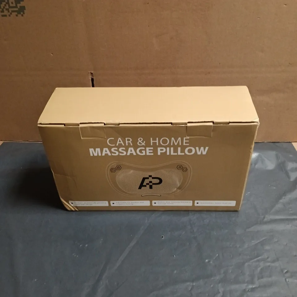 ACCUEILPORT CAR AND HOME MASSAGE PILLOW BOXED
