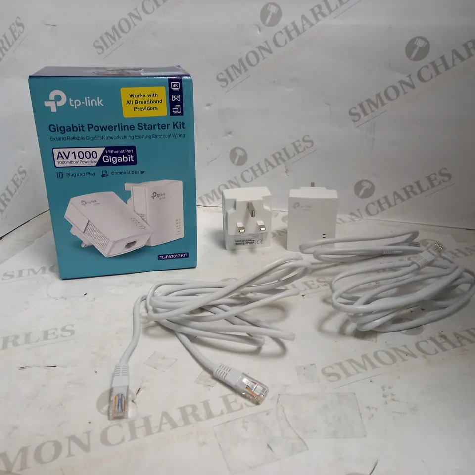 TP-LINK GIGABIT POWERLINE STARTER KIT