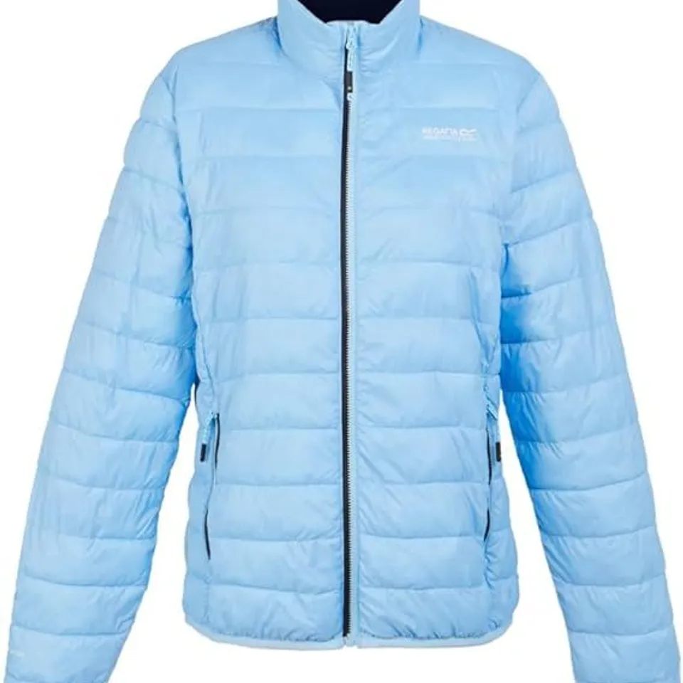 BRAND NEW REGATTA WOMEN'S HILLPACK II LADIES OUTDOOR JACKET IN CLEAR SKY BLUE - SIZE 12