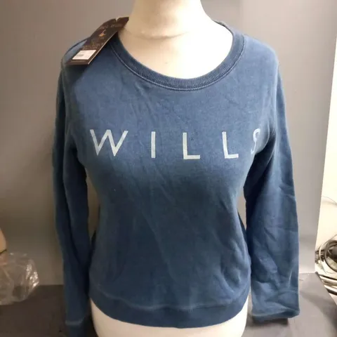 JACK WILLS PULLBOROUGH SWEATSHIRT SIZE 8