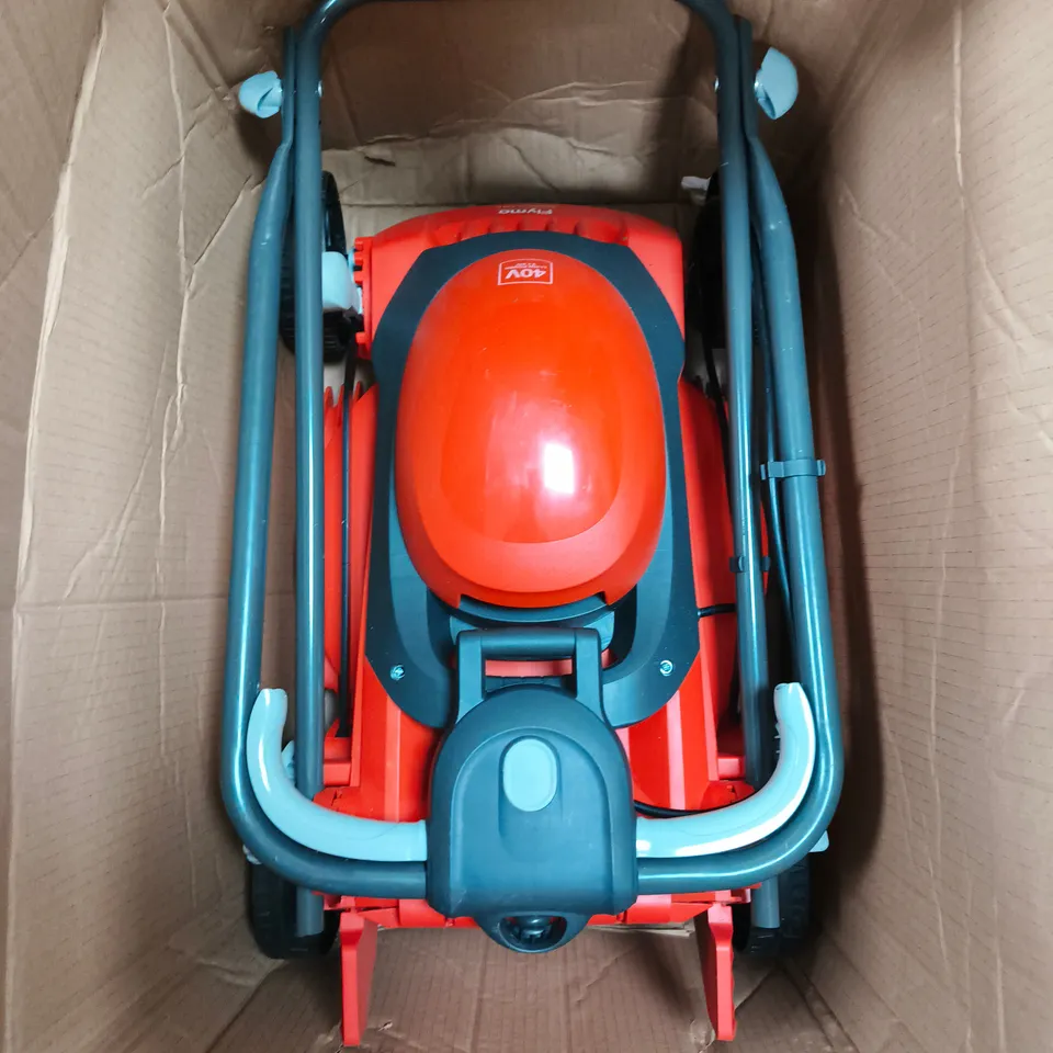 FLYMO SIMPLISTORE 340R LI CORDLESS ROTARY LAWNMOWER 