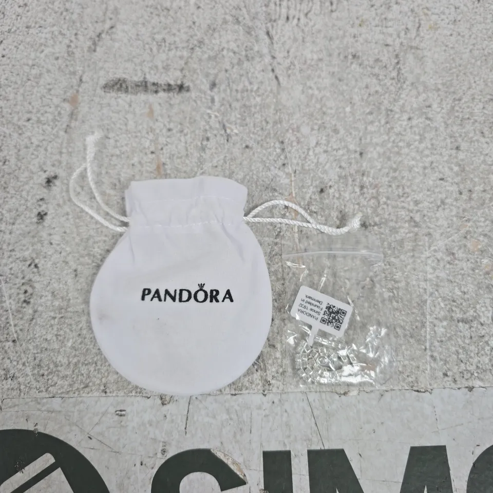 PANDORA CRYSTAL BRACELET – SILVER-TONE WITH CLEAR STONES