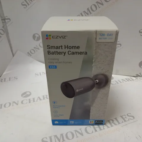 BOXED AND SEALED EZVIZ SMART HOME BATTERY CAMERA (EB3)