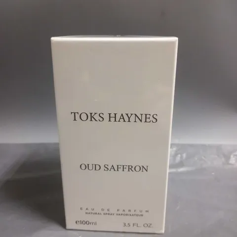 BOXED AND SEALED TOKS HAYNES OUD SAFFRON EAU DE PARFUM 100ML