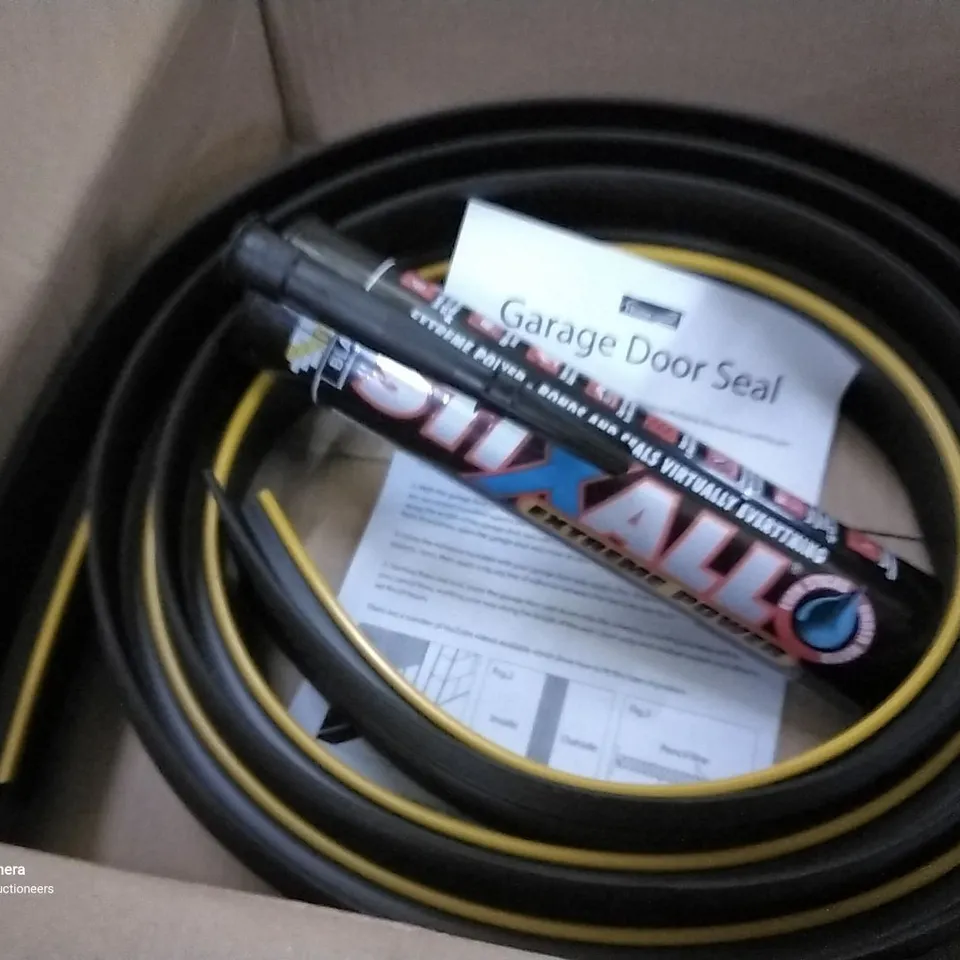 GARAGE DOOR SEAL 8ft & ADHESIVE 