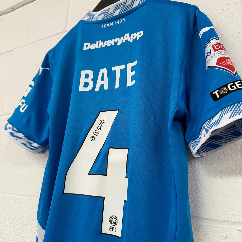 #4 - Lewis Bate - Play-Off Football Shirt 24/25 - Size S