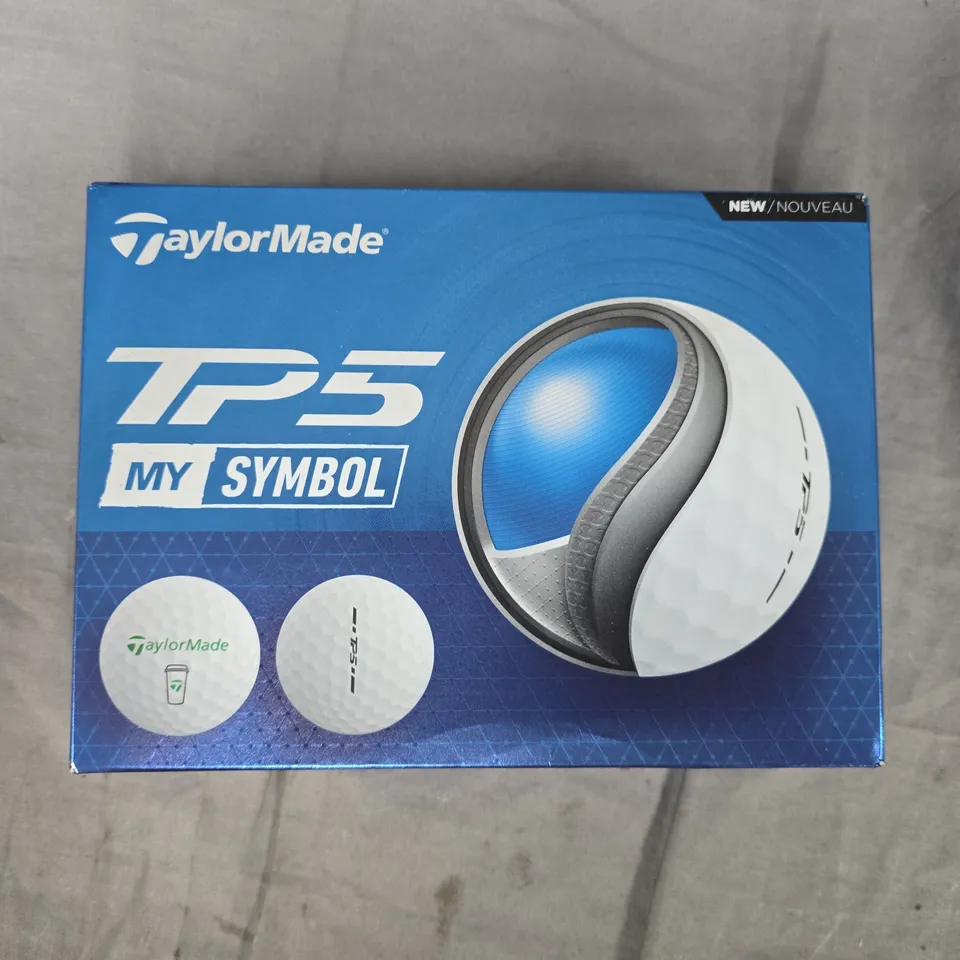 TAYLORMADE TP5 MY SYMBOL PACK OF 12 GOLF BALLS