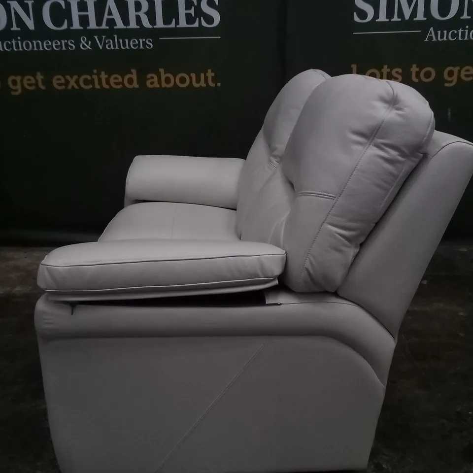 DESIGNER G PLAN SEATTLE CAMBRIDGE CHALK 2 SEATER SOFA