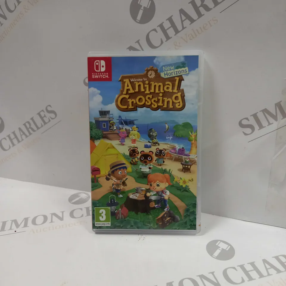 BOXED ANIMAL CROSSING NEW HORIZONS FOR THE NINTENDO SWITCH 
