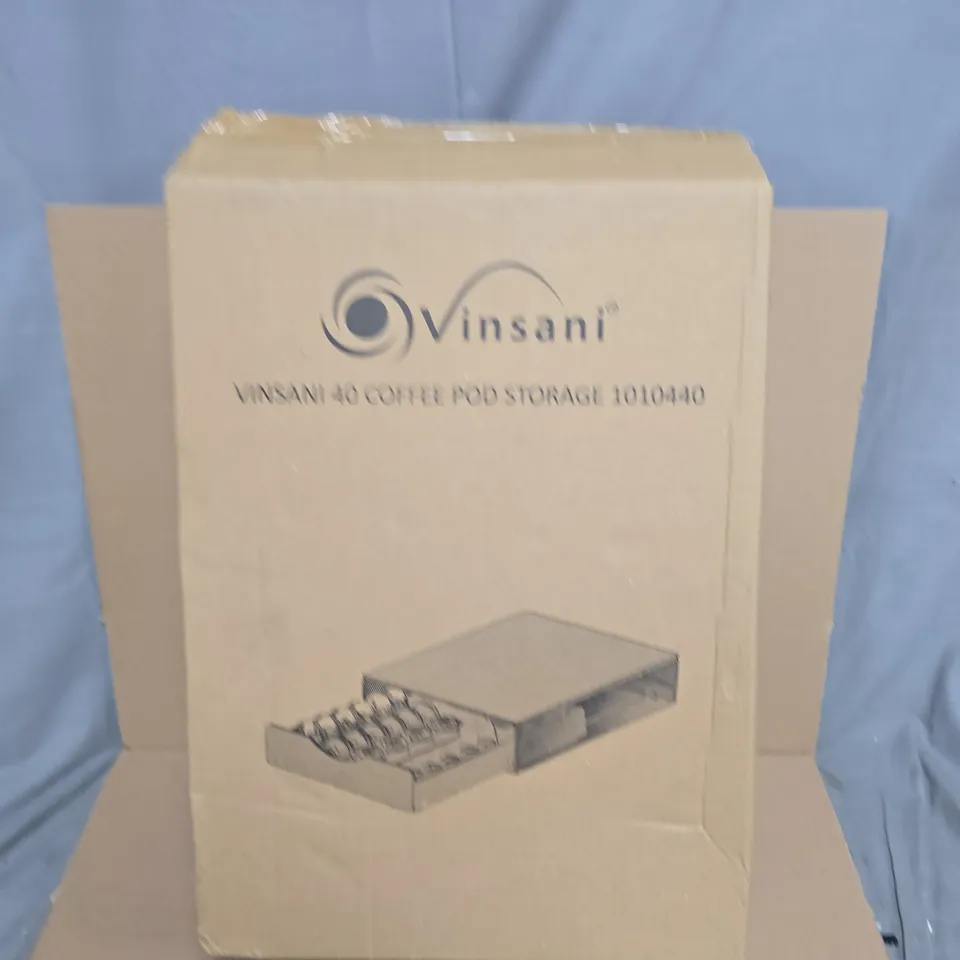 VINSANI 40 COFFEE POD STORAGE
