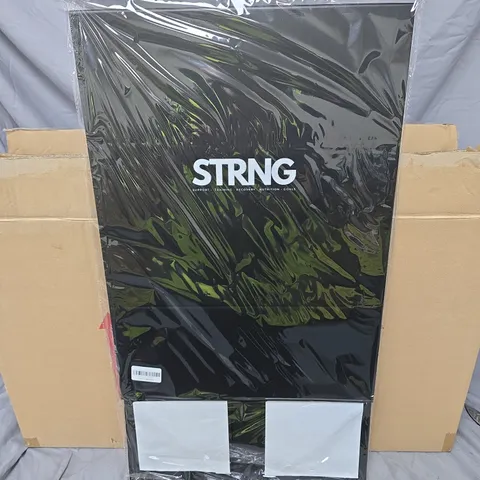 BOX OF APPROXIMATELY 10 STRNG BRANDED FITNESS BOARDS, IN PROTECTIVE WRAP