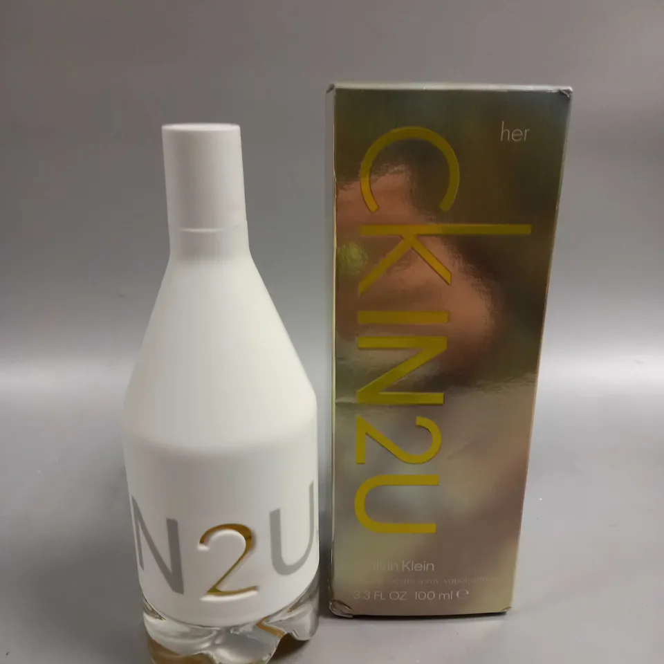 BOXED CALVIN KLEIN CKIN2U HER EAU DE TOILETTE 100ML