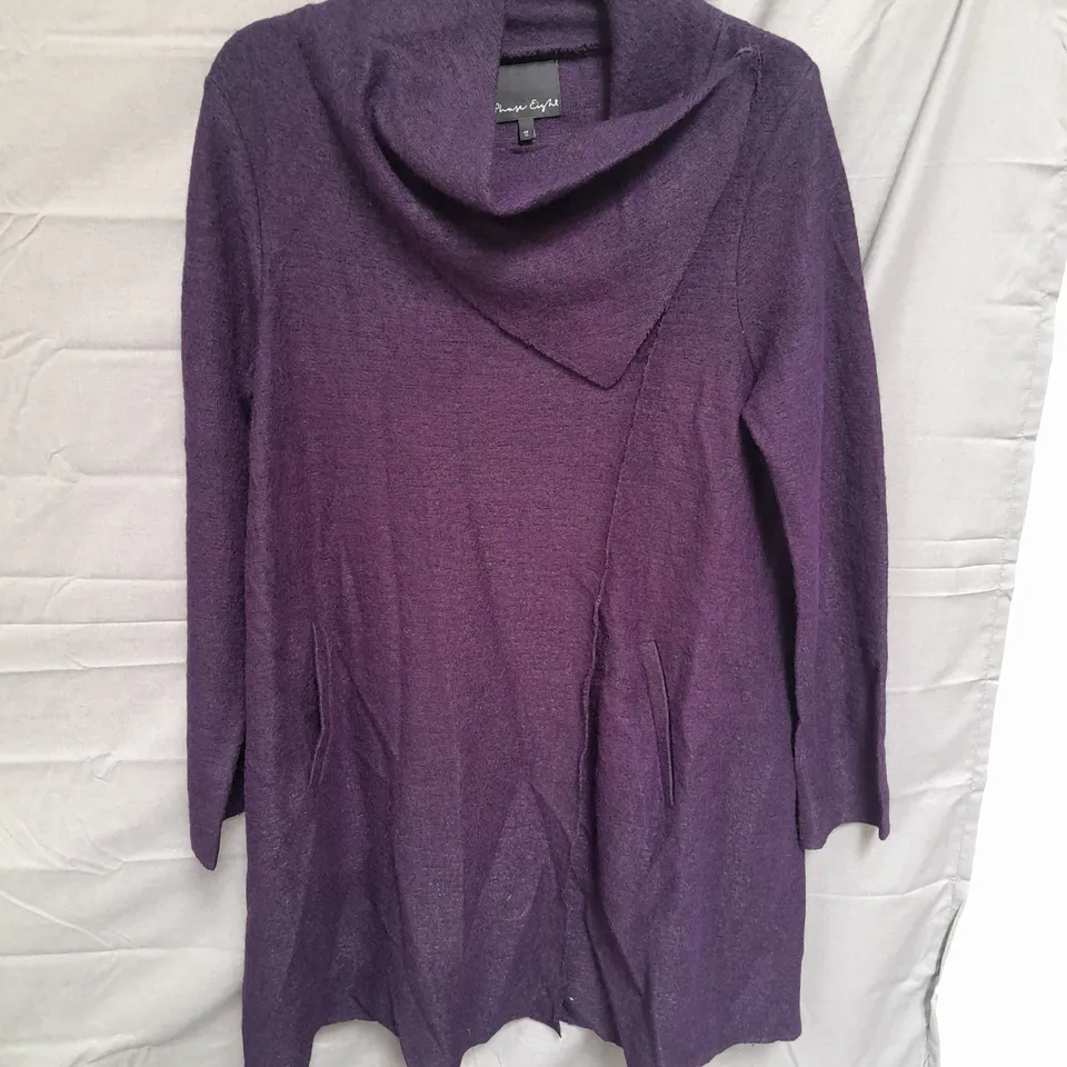 PHASE EIGHT LADIES SHAWL PURPLE SIZE 12