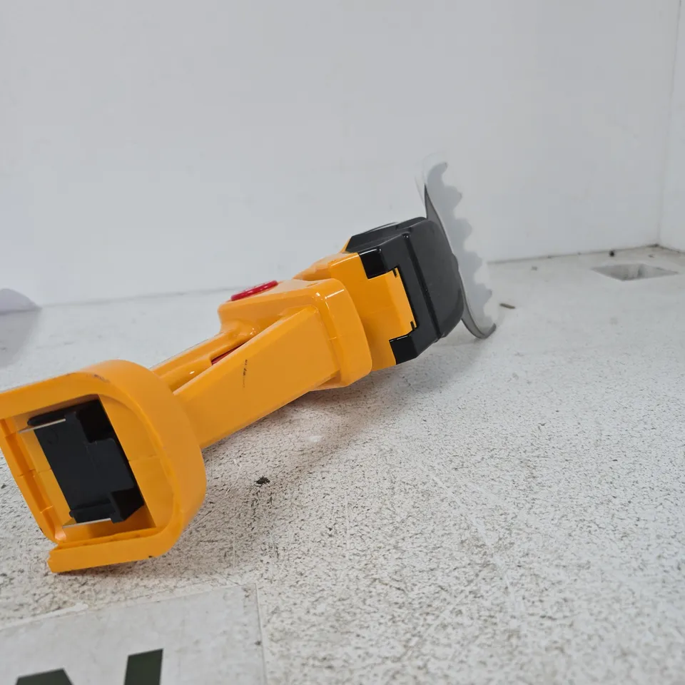 YELLOW PLASTIC TOY POWER SAW