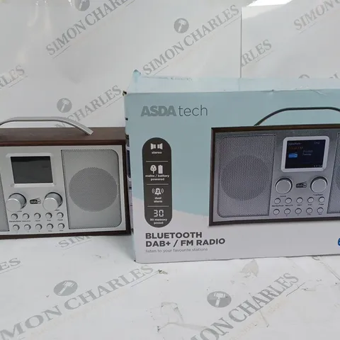 BOXED BLUETOOTH DAB+/FM RADIO