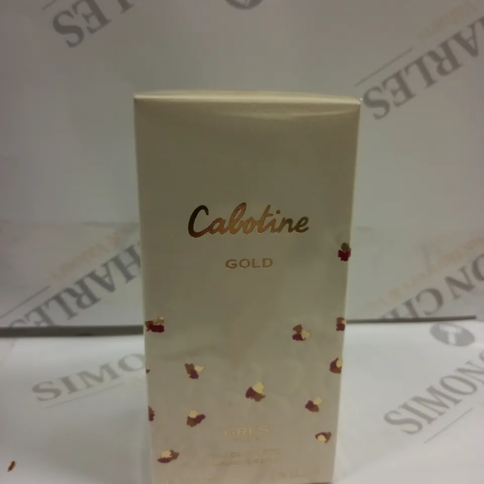 BOXED CALOTINE GOLD GRES PARIS EAU DE TOILETTE - 100ML
