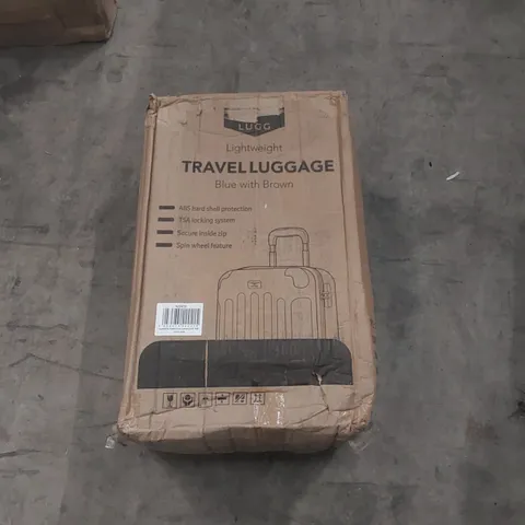 BOXED LUGG LIGHTWEIGHT TRAVEL SUITCASE