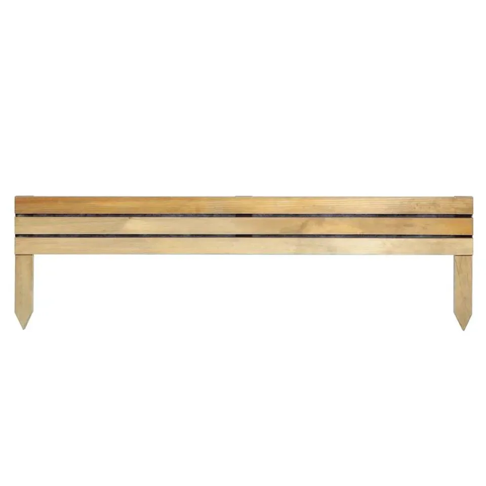 BAGGED ROWLINSON NATURAL SOLID WOOD HINGE FOR LAWN EDGING 