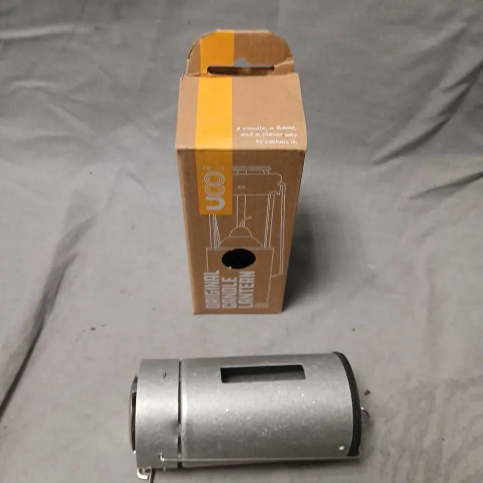 UCO ORIGINAL CANDLE LANTERN – SILVER METAL CAMPING LANTERN (BOXED)