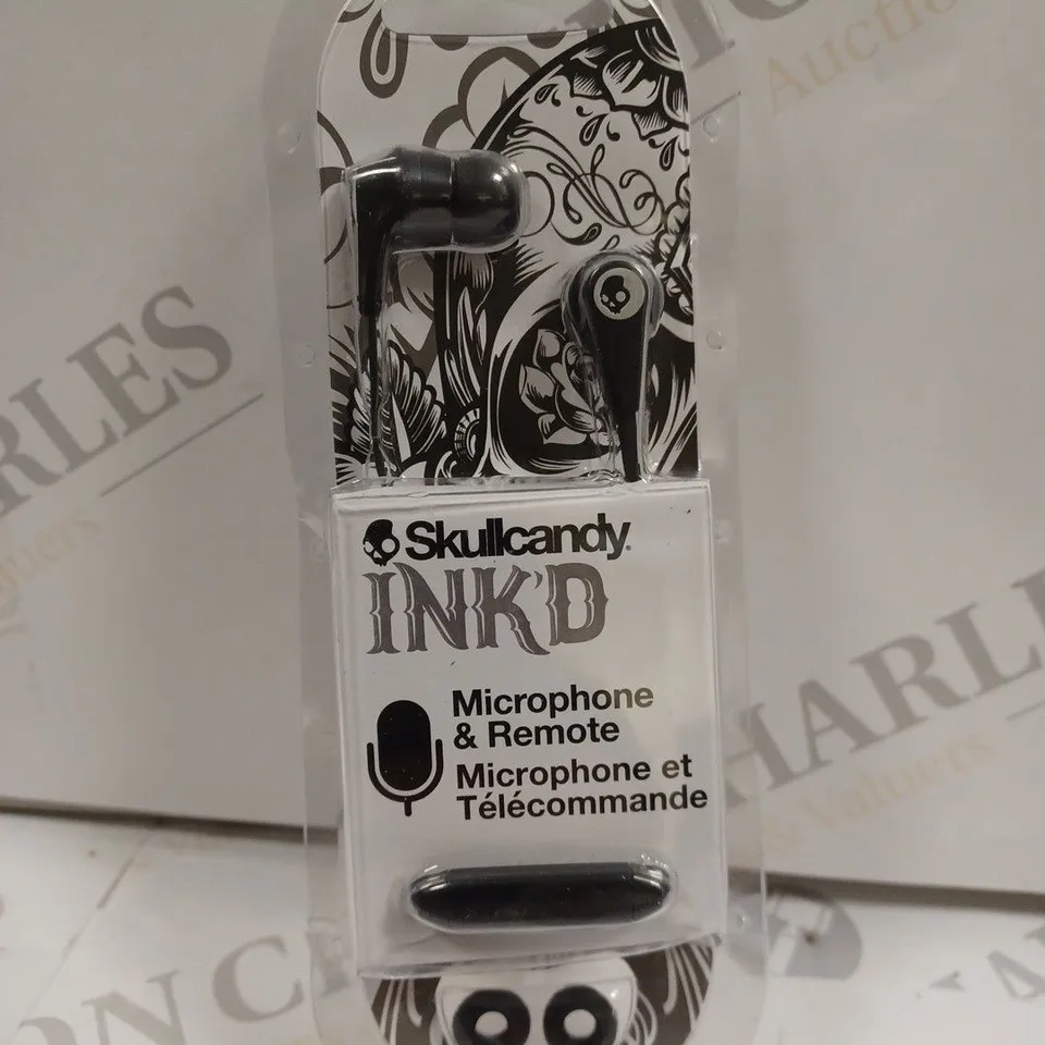 SKULLCANDY INKD EARPHONES