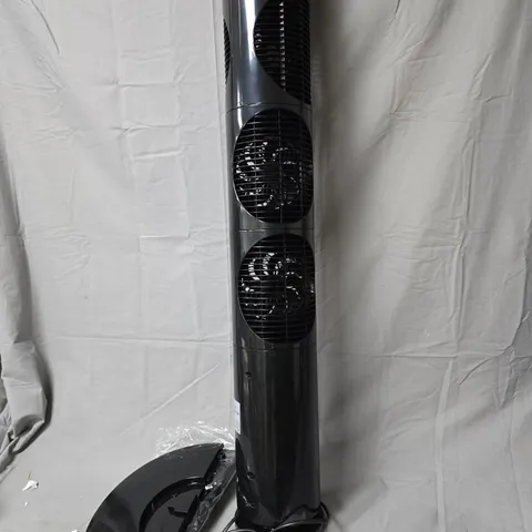 HOMESMART SWING BREEZE TOWER FAN – 3 DC FANS, LED DISPLAY, 3 WIND MODES